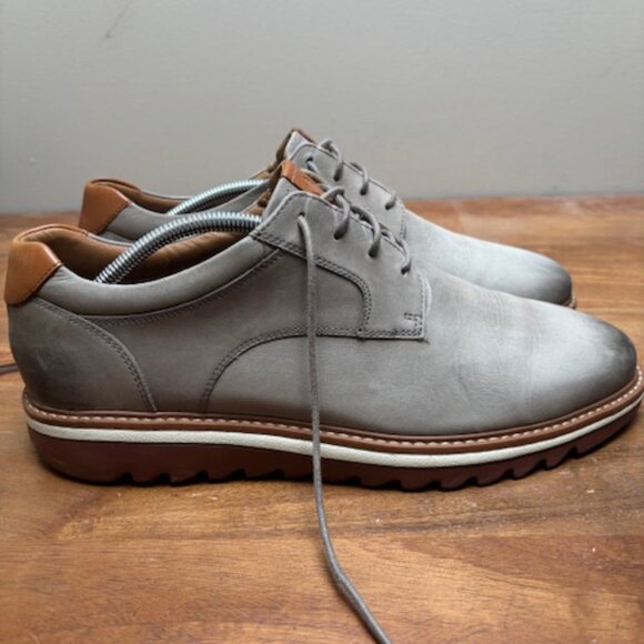 Johnston and Murphy (J&M) Braydon Plain Toe Shoes - Picture 5 of 11